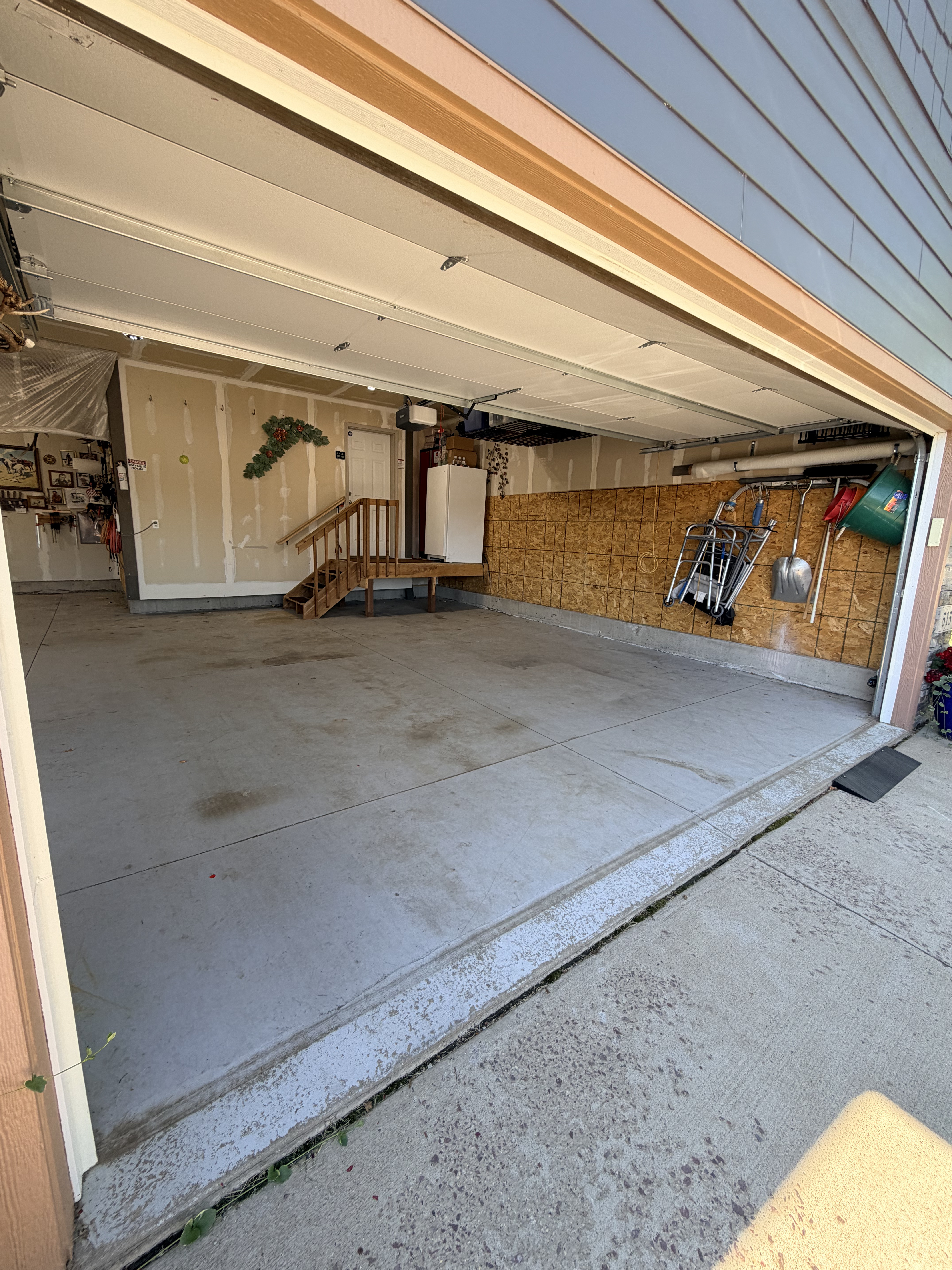 Before — Bare Concrete